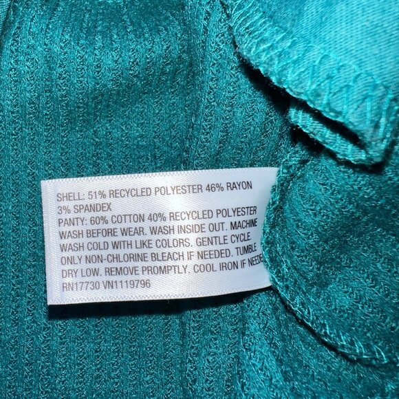 Cat & Jack Rainbow Tee & Ruffle Dress Baby Girls 18M Multicolor Green Organic Se - Picture 7 of 9